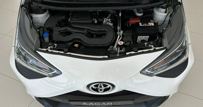 Toyota Aygo cena 35900 przebieg: 119417, rok produkcji 2019 z Grójec małe 781